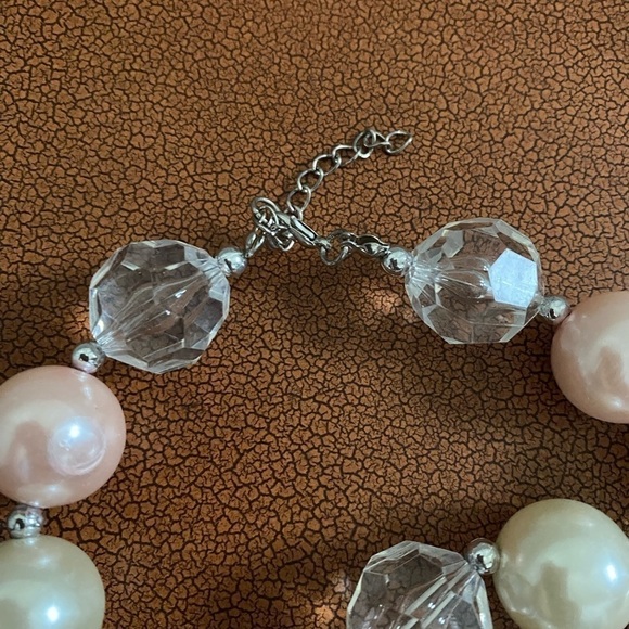 Necklace & Bracelet Stretch Fashion Acrylic Statement (#2) - Picture 3 of 7